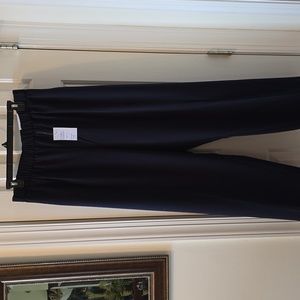 CROFT AND BARROW WOMEN'S PLUS SIZE NAVY BLUE PULL-ON DRESS PANTS SIZE 26W